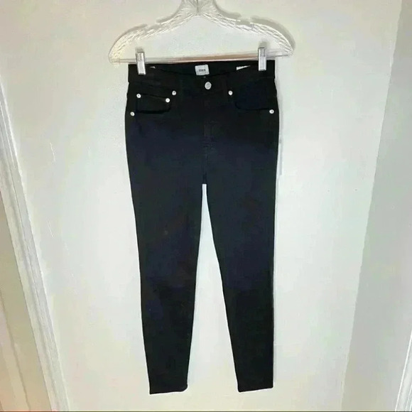 NWT Edwin Candice High Rise Skinny Jeans in Black - Picture 5 of 9